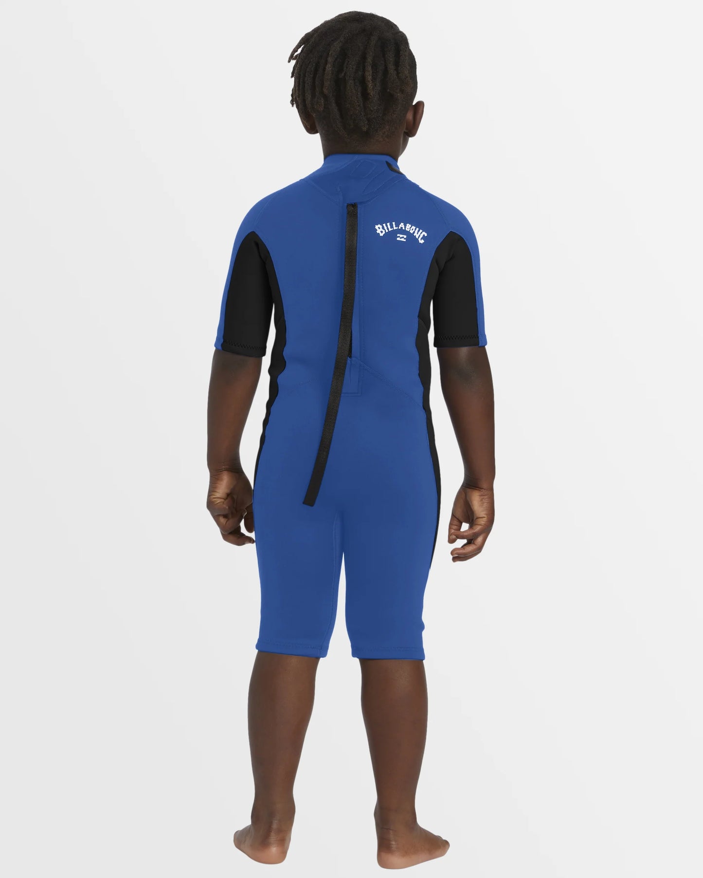 Toddler 202 Foil Back Zip Springsuit Wetsuit - Mid Blue