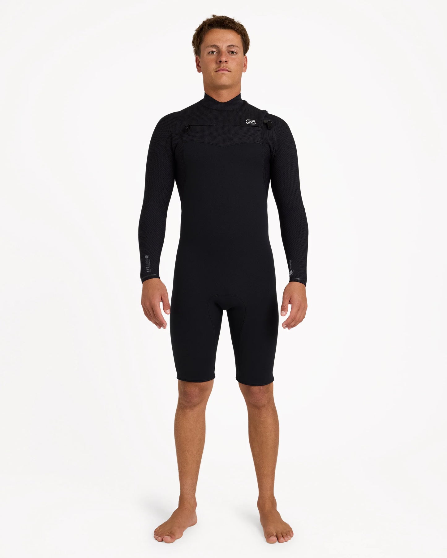 Billabong Mens 2mm Furnace Revo Chest Zip Long Sleeve Springsuit