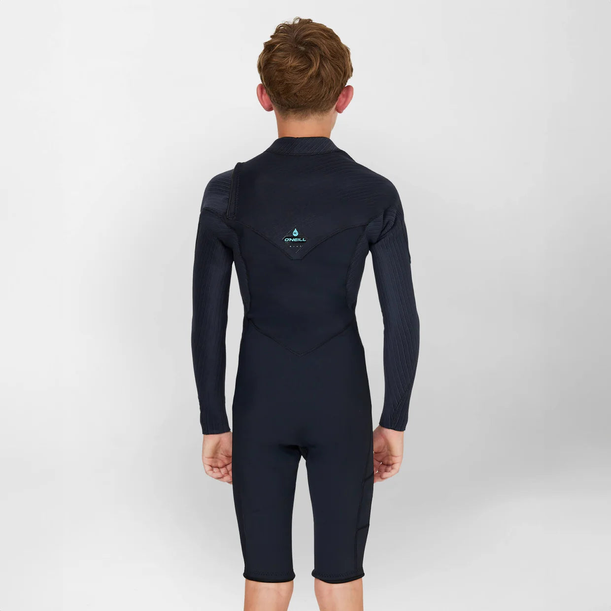 Youth O'neill HyperX 2mm Long Sleeve Spring Suit Chest Zip - Black