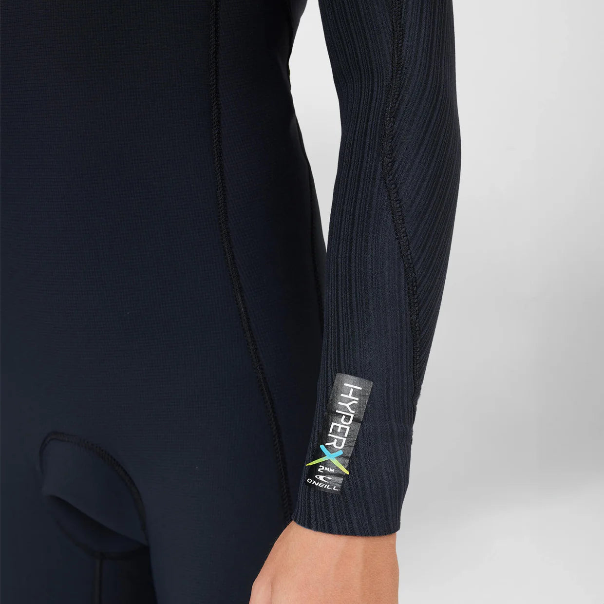 Youth O'neill HyperX 2mm Long Sleeve Spring Suit Chest Zip - Black