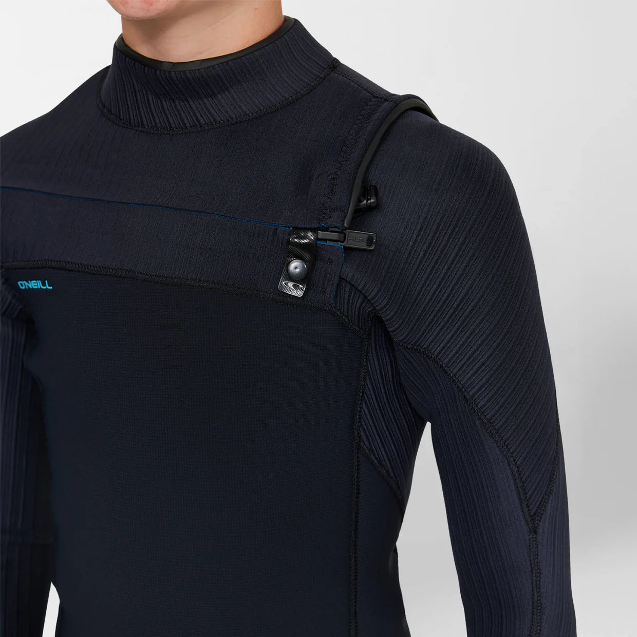 Youth O'neill HyperX 2mm Long Sleeve Spring Suit Chest Zip - Black