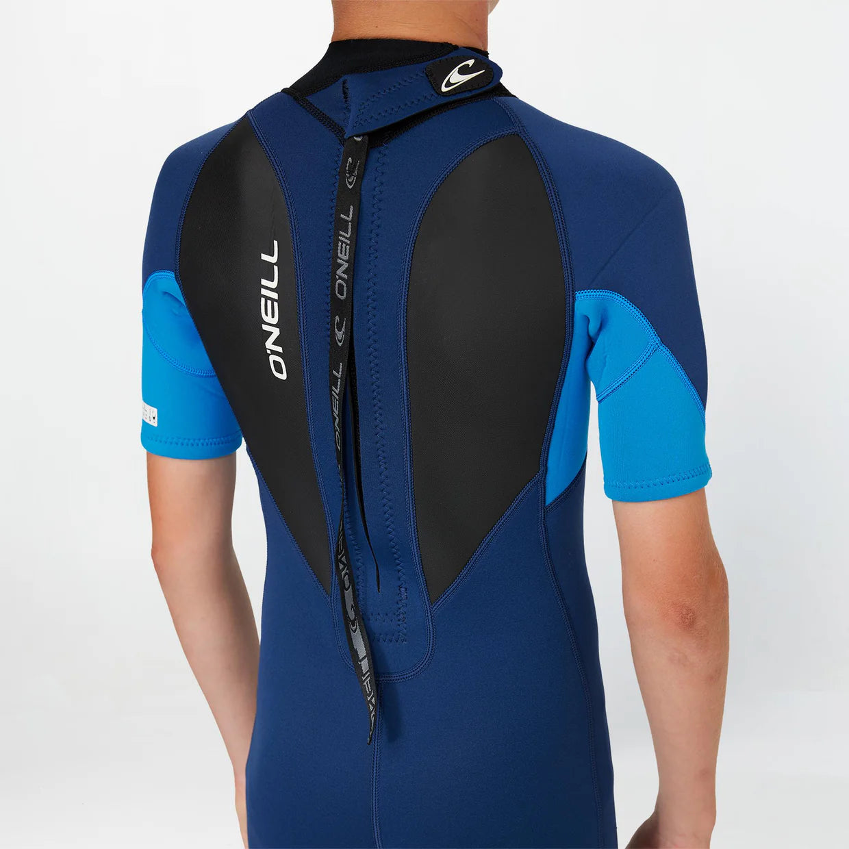 O'neill Boys Reactor 2mm Back Zip Spring Suit - Navy