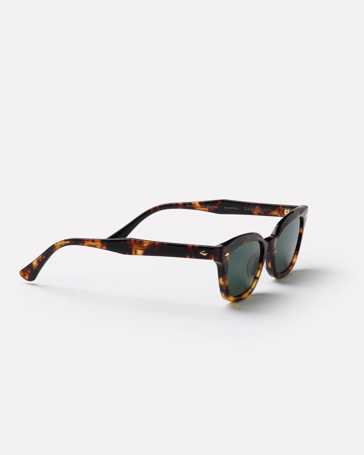 CEREMONY - TORTOISE POLISHED/GREEN POLARIZED