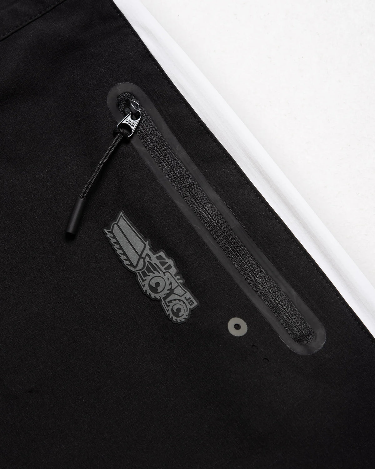 JS Construction Boardshort - Black/White