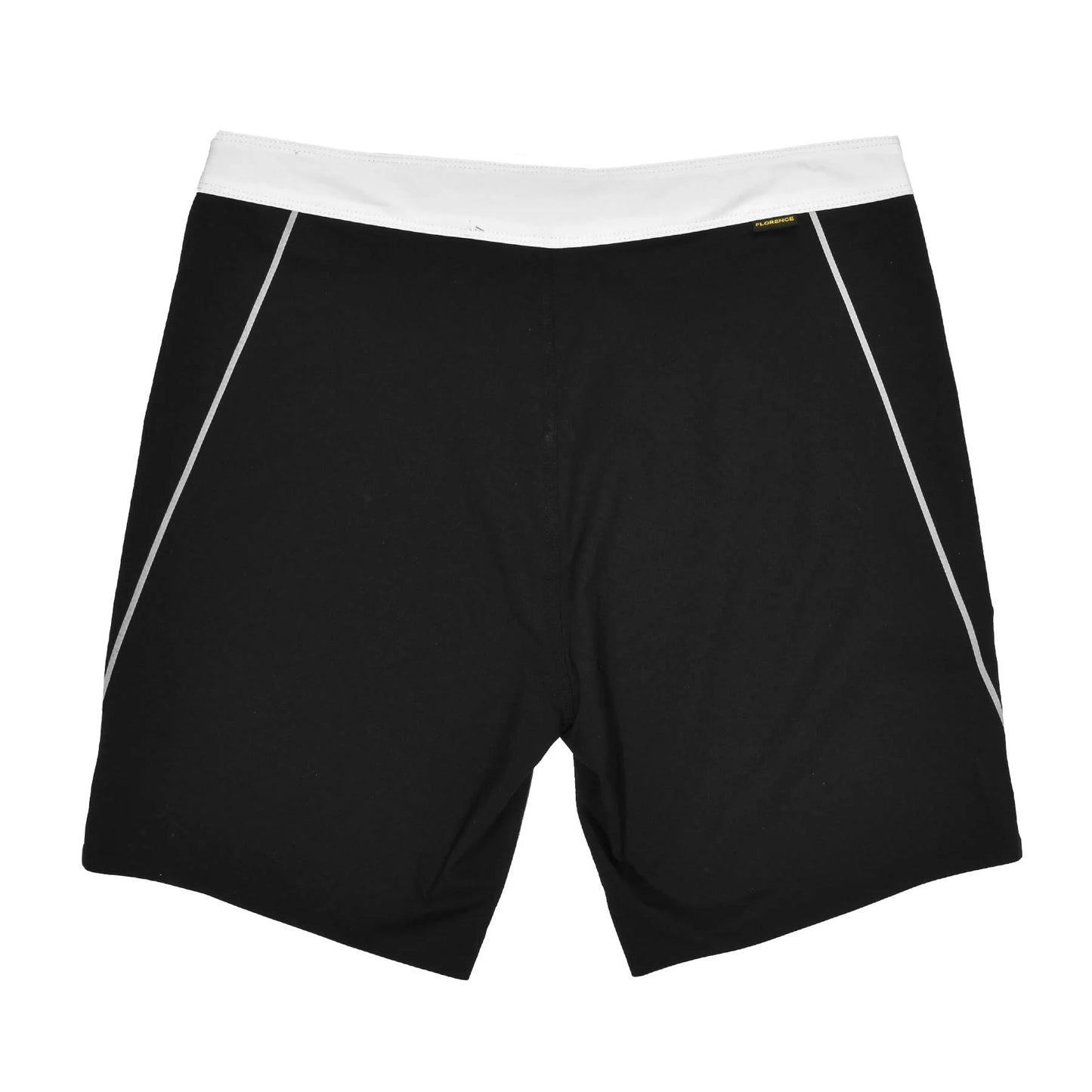 Florence F1 Zero Boardshort - Black/White