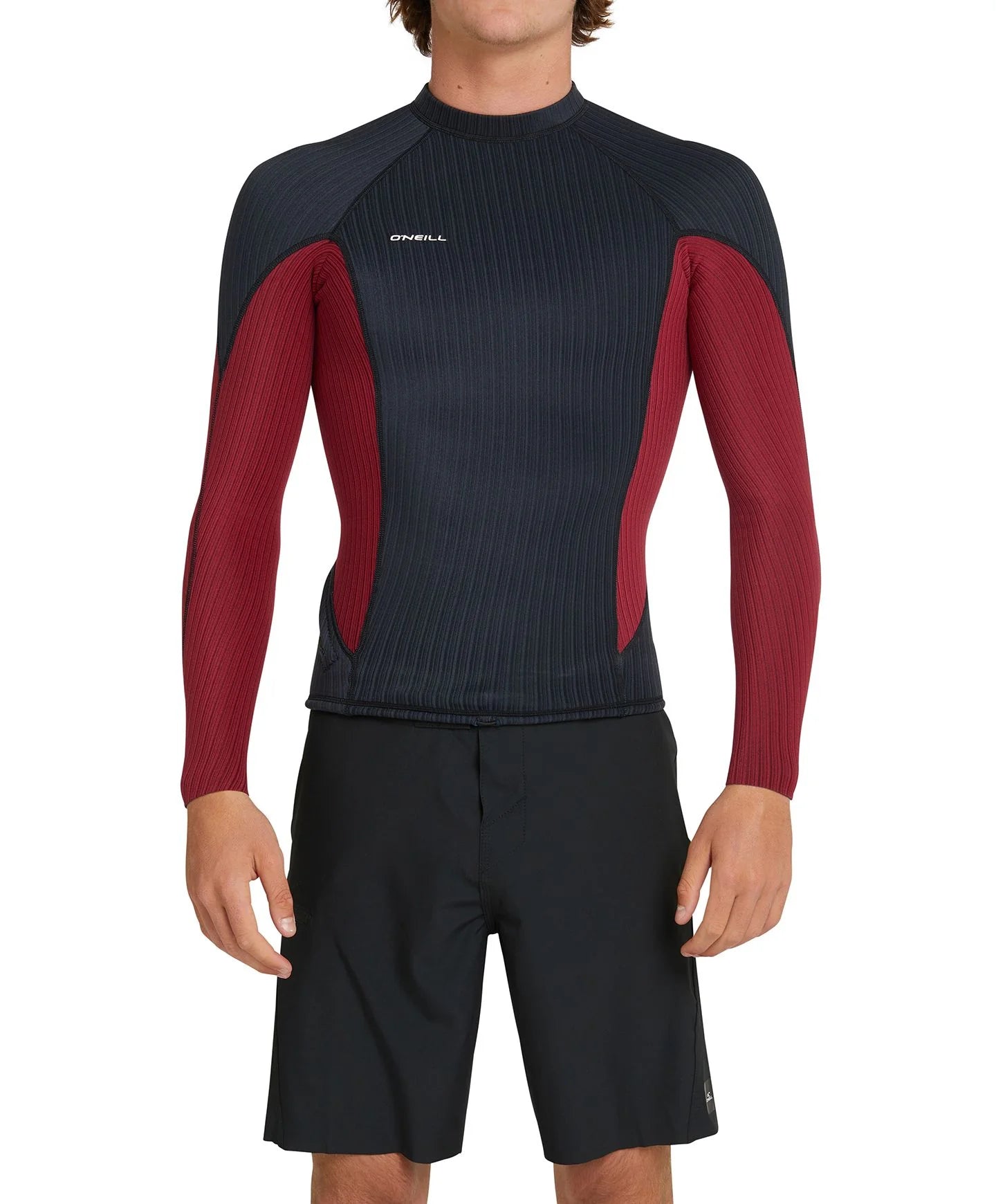 HYPERFREAK TB3X LS CREW 1.5MM - BLACK/BLOODSHOT