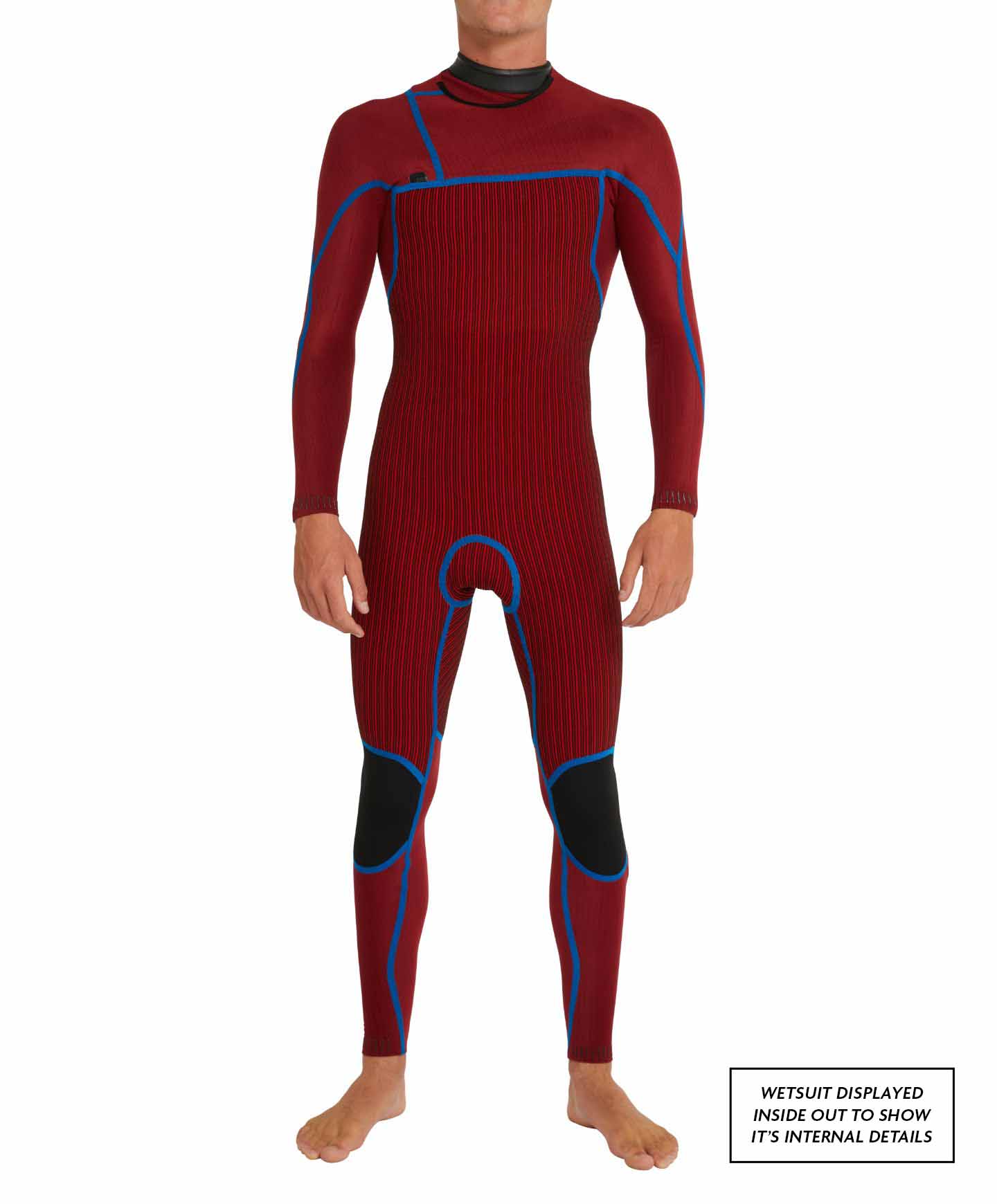 O'neill Men's HyperFire 4/3mm Steamer Chest Zip Wetsuit - Black
