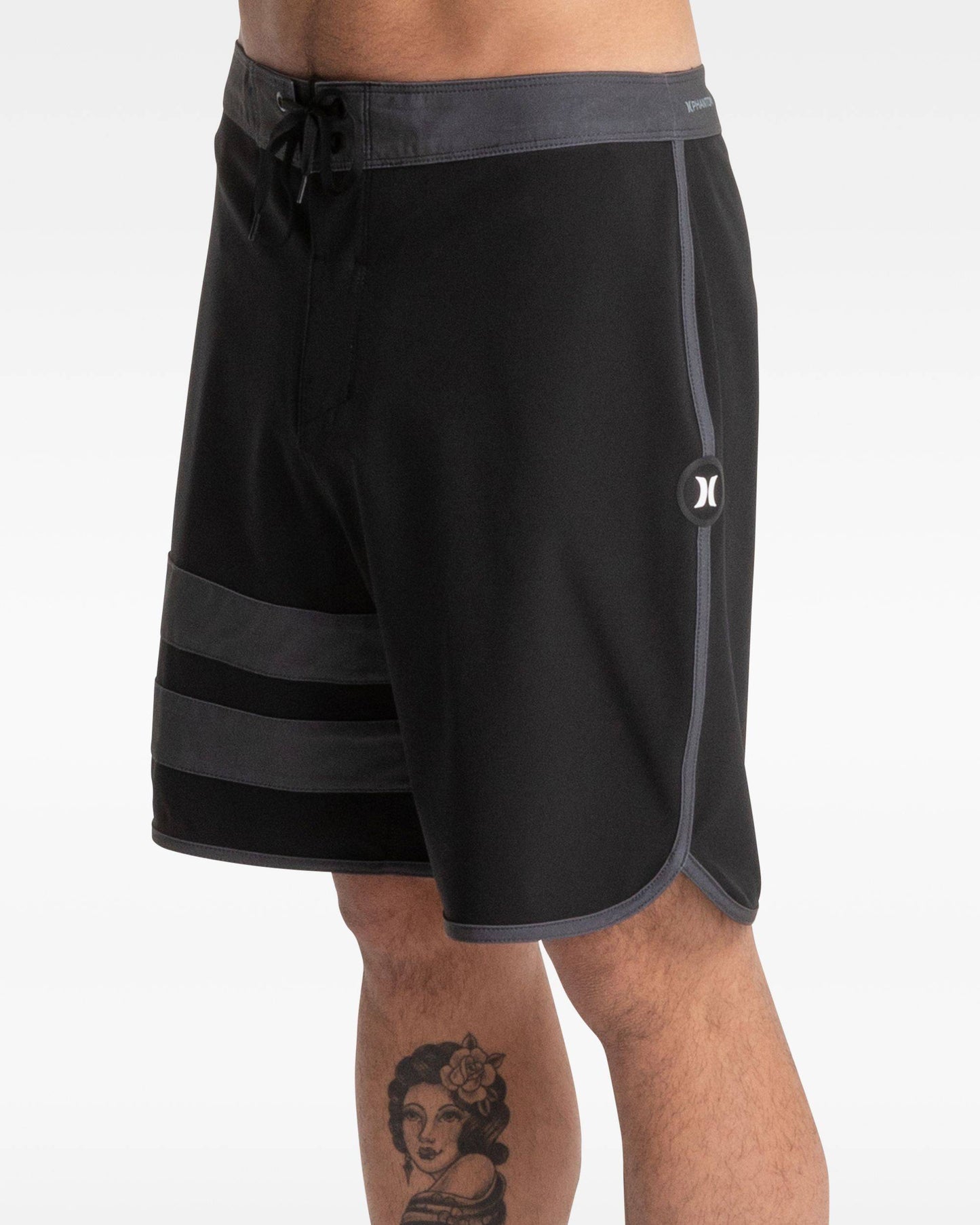 PHANTOM BLOCK PARTY BOARDSHORT - BLACK