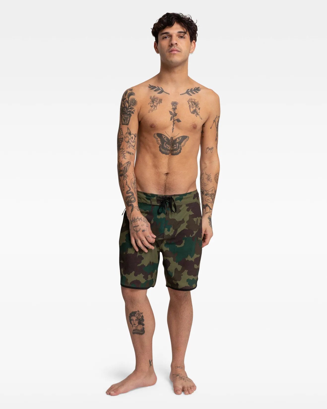 PHANTOM SWEEP CAMO BOARDSHORT