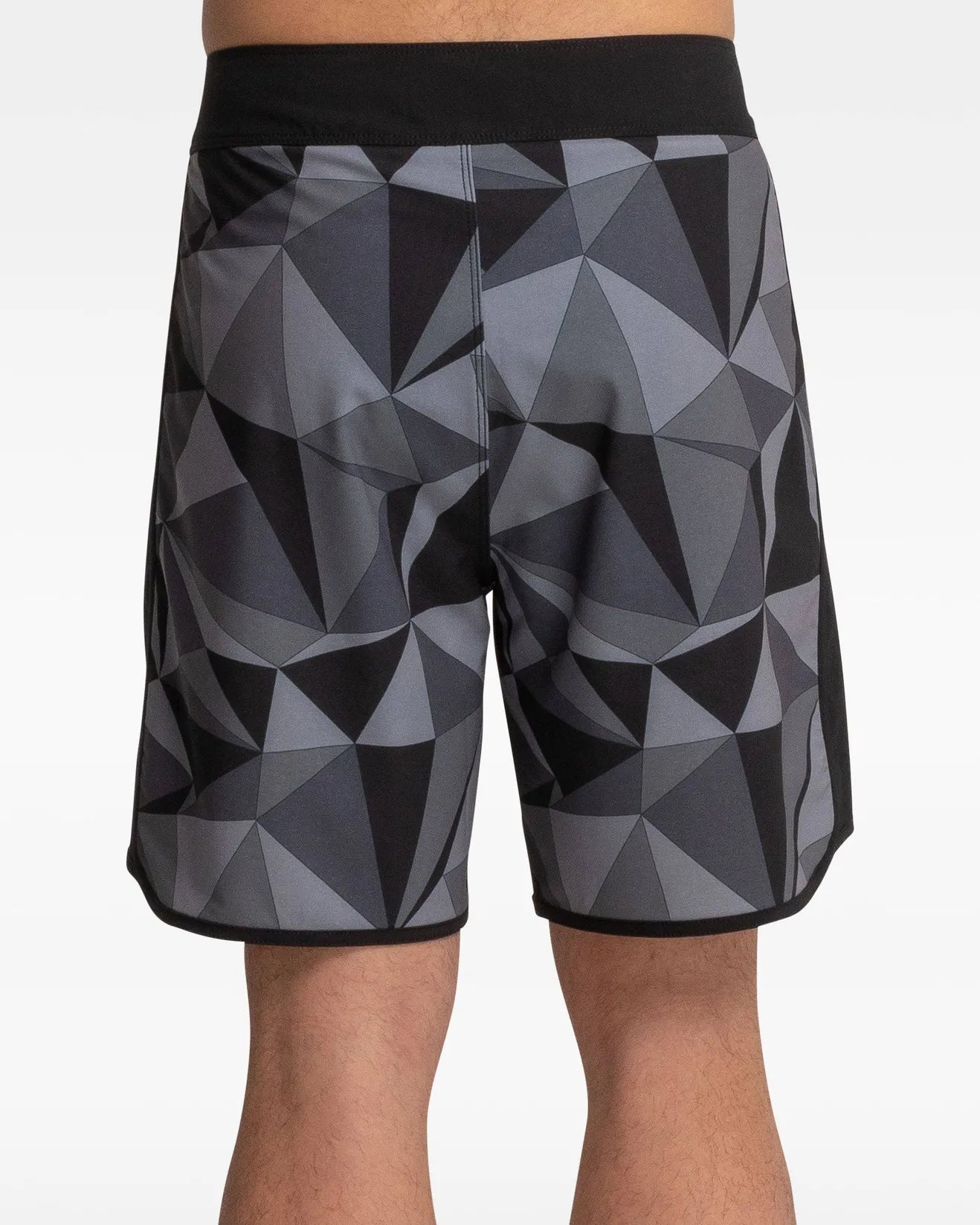 PHANTOM SWEEP GEO BOARDSHORT - BLACK