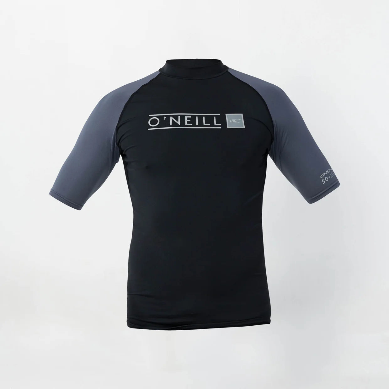 O'neill Men's Reactor Block UV Short Sleeve Rash Vest - Orion Blue