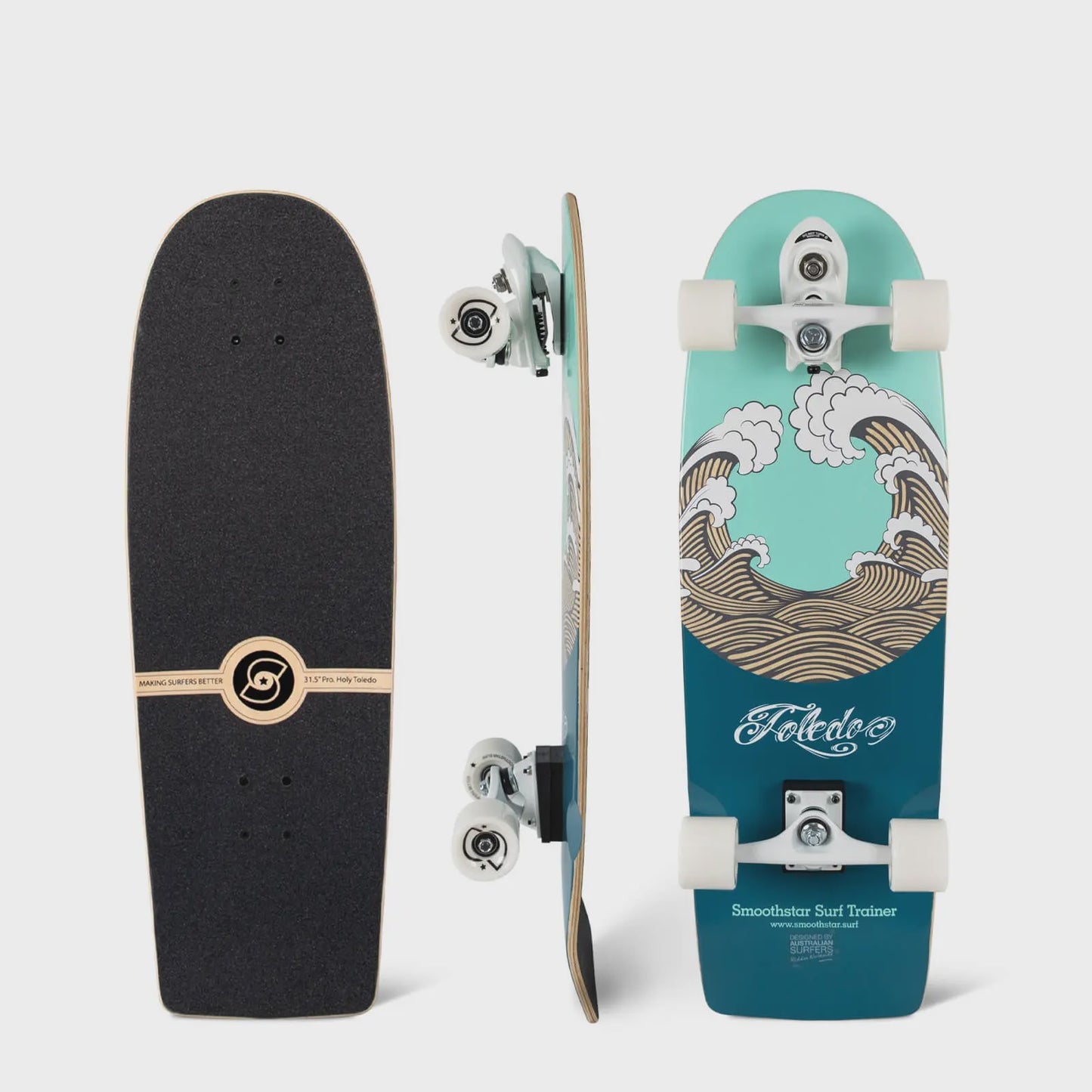 SmoothStar 31.5" Holy Toledo - White Wheels