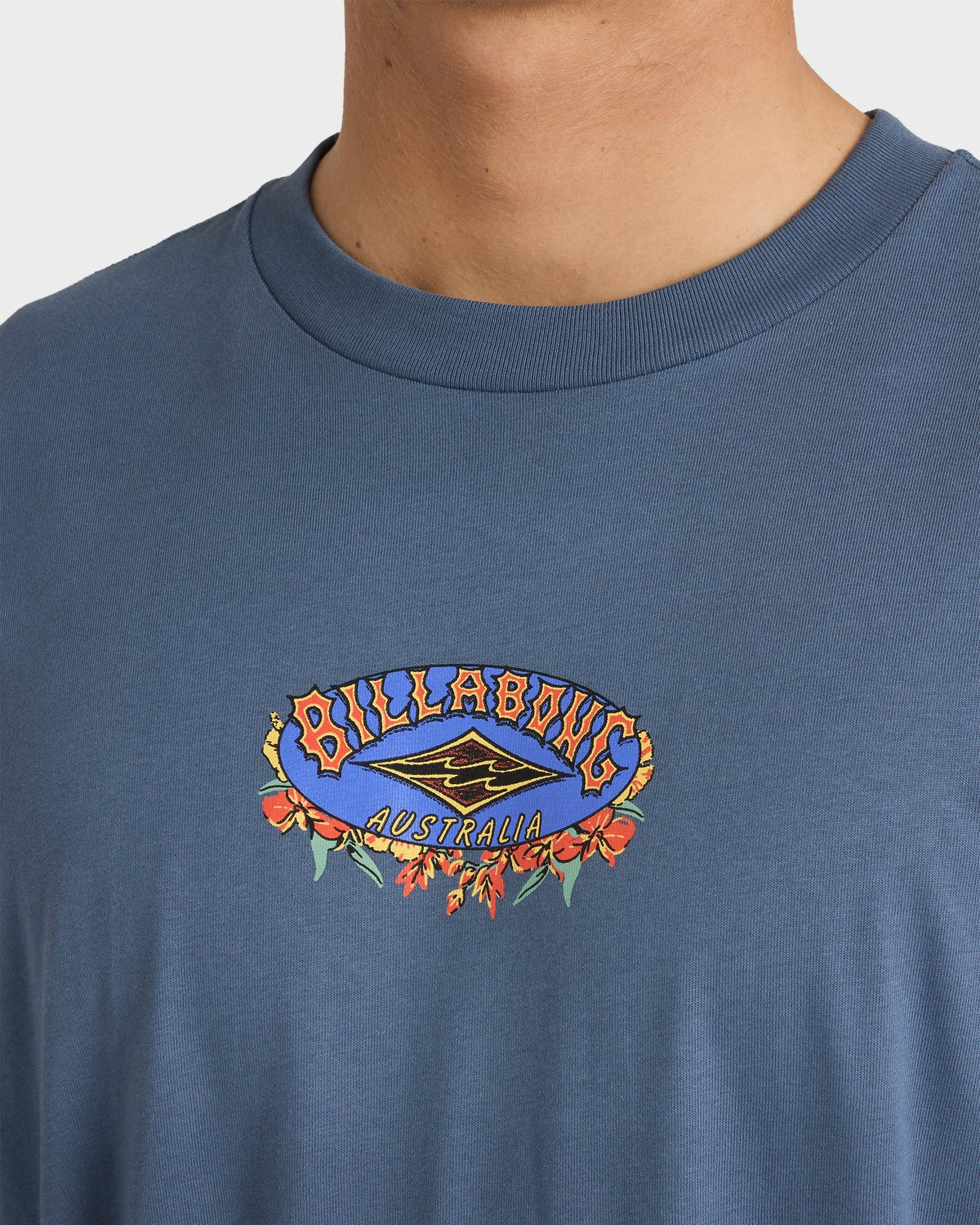Billabong Mens Aussie Pill T-Shirt - North Sea