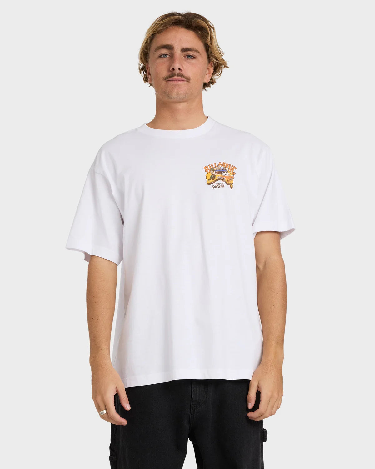 Billabong Mens Land Of Sunshine T-Shirt - White