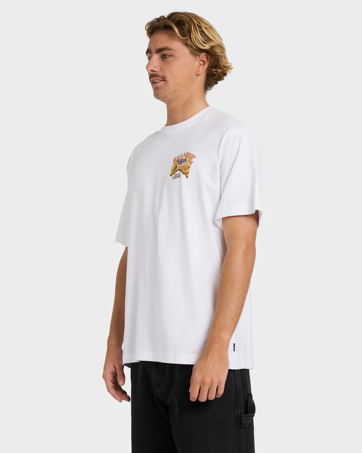 Billabong Mens Land Of Sunshine T-Shirt - White