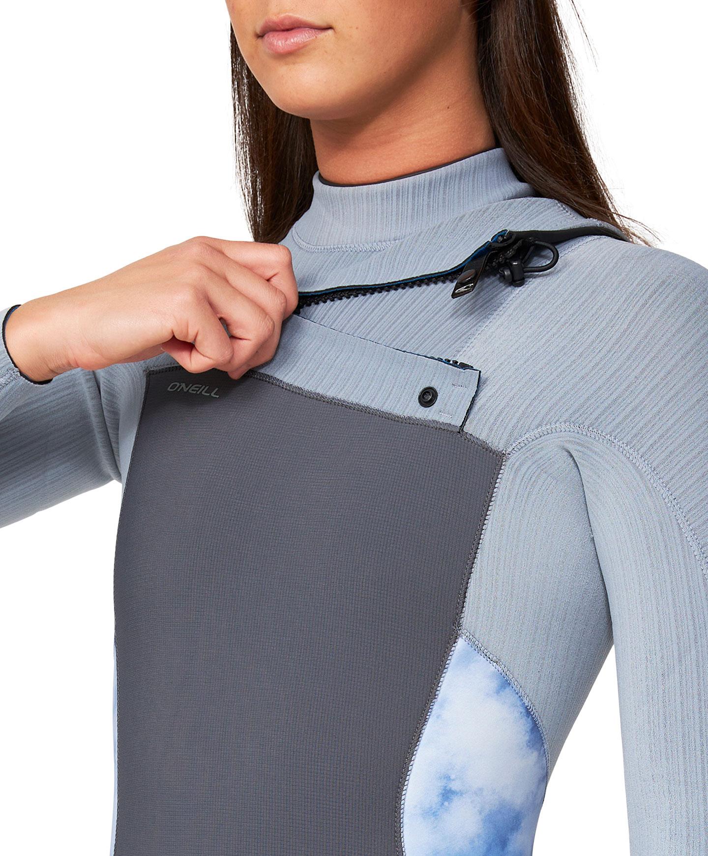 WOMENS HYPERFREAK 3/2MM CHEST ZIP STEAMER - STORM RIDER