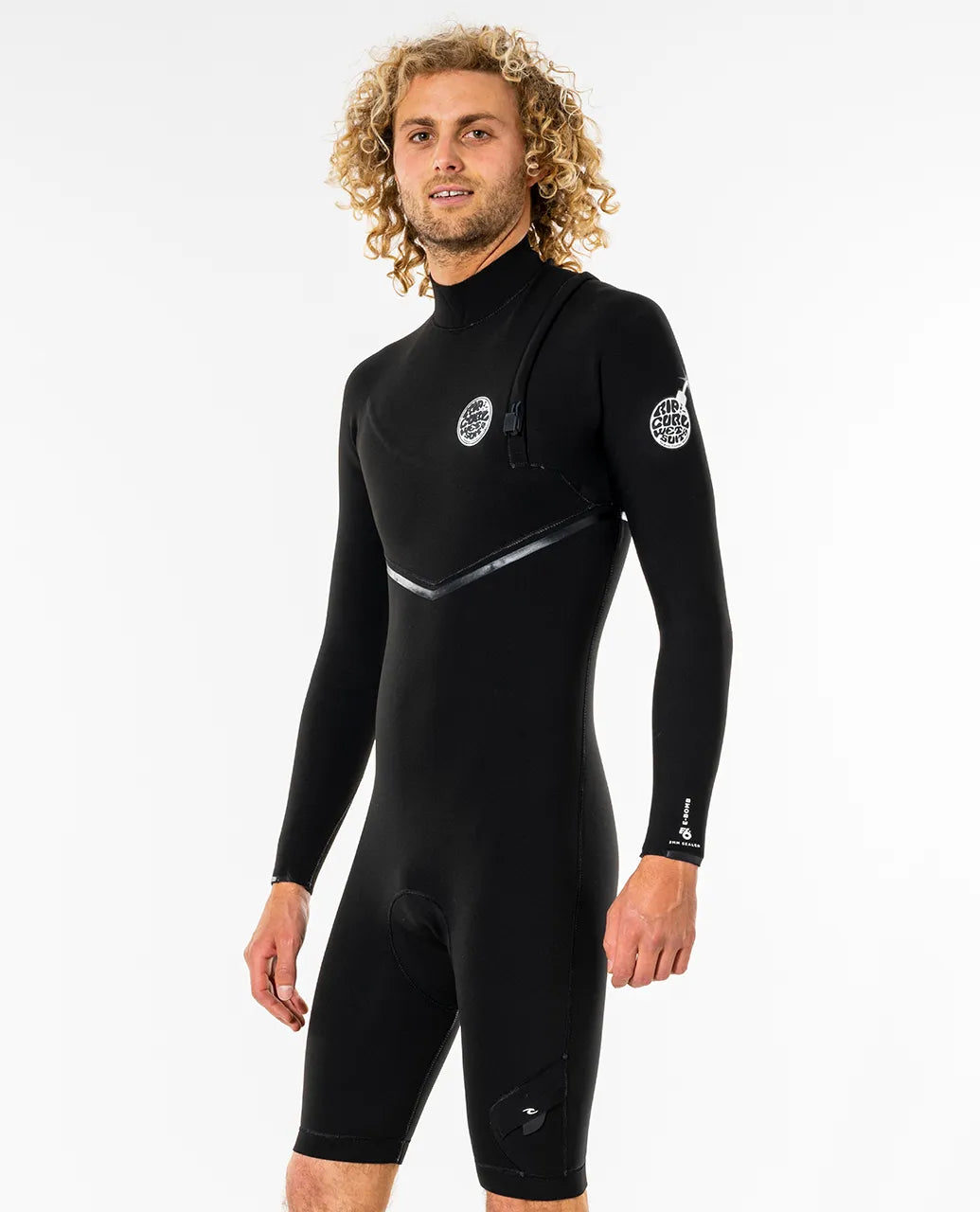 E Bomb Zip Free 2mm Long Sleeve Spring Suit - Black