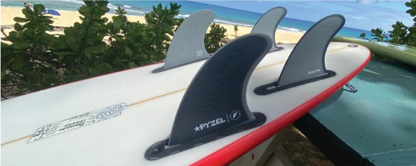 Pyzel Padillac Fibreglass Quad