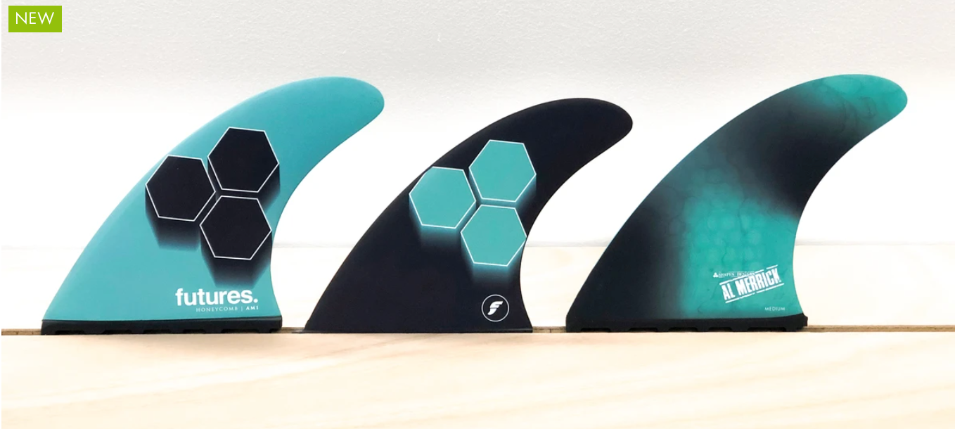 Futures Al Merrick AM1 Thruster - Teal/Navy