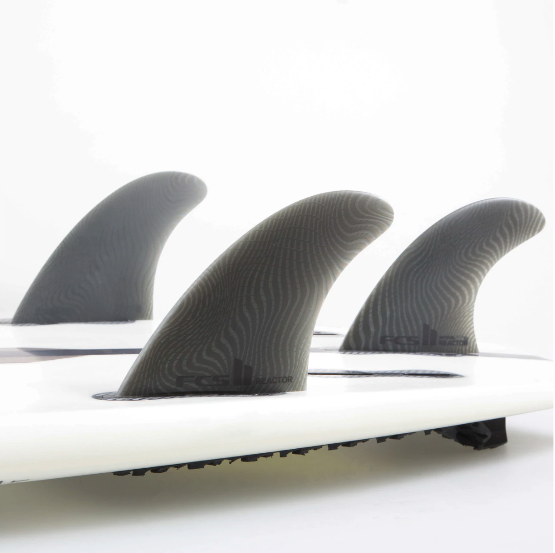 FCS II Reactor Neo Glass Tri Fin Set - Ash