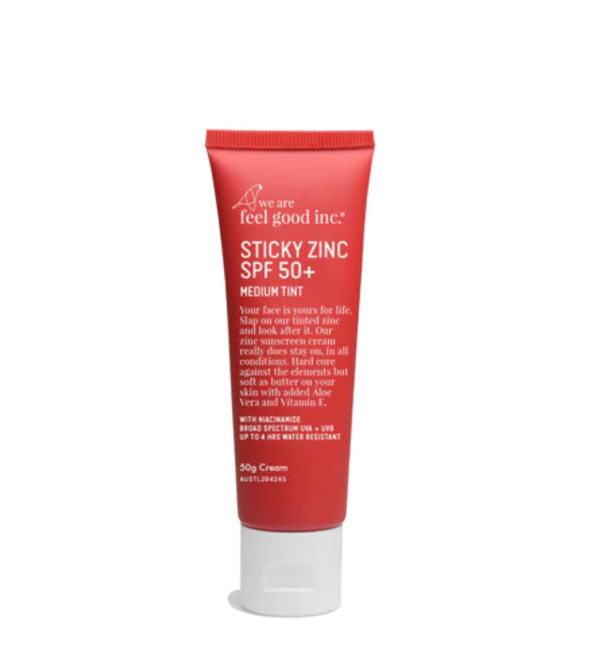 Sticky Zink Medium Tint SPF50+ 50g