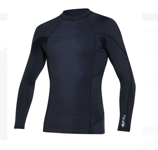 HYPERFREAK TB3X NEO/LYCRA LS CREW - BLK/BLK
