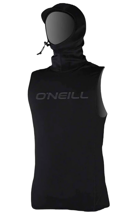 Thermo X Hooded Wetsuit Vest - Black