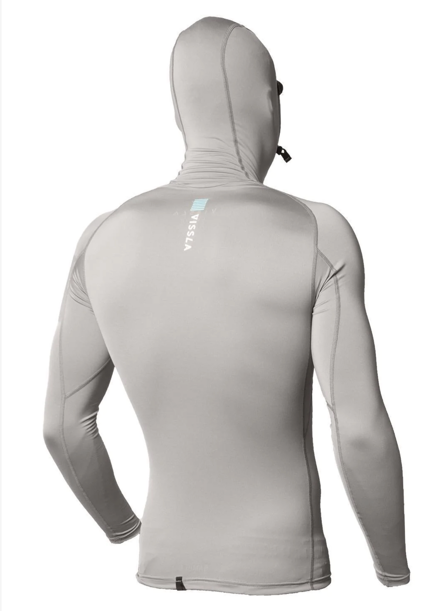 WARM SEAS ECO HOODED LYCRA-GREY