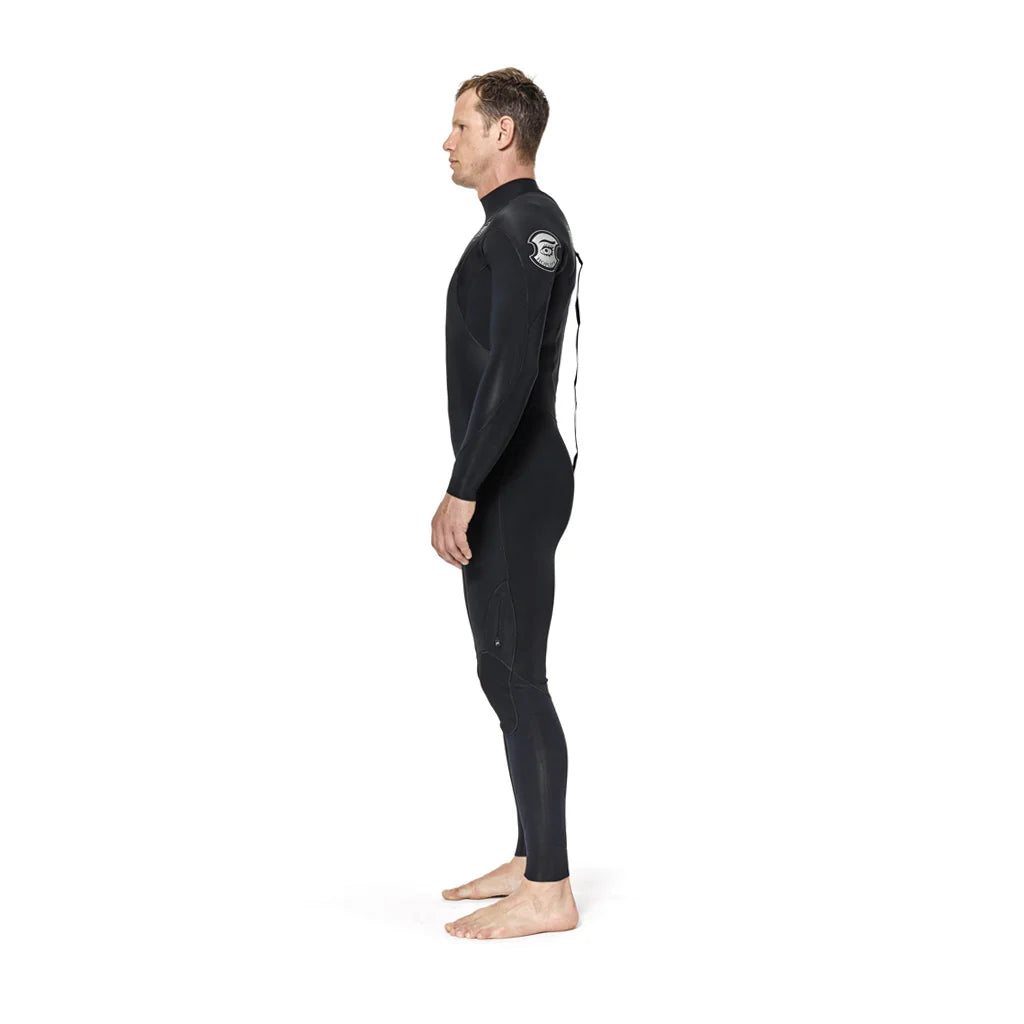 Hoplite 3/2mm Steamer Wetsuit - Black