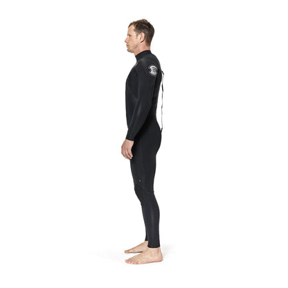 Hoplite 3/2mm Steamer Wetsuit - Black