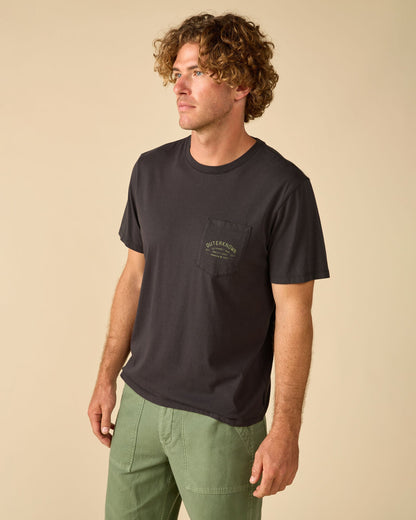 Industrial Outerknown Pocket Tee - Washed Black