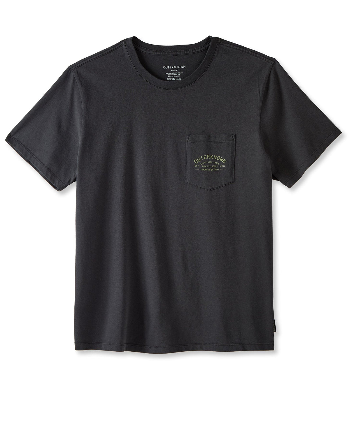 Industrial Outerknown Pocket Tee - Washed Black