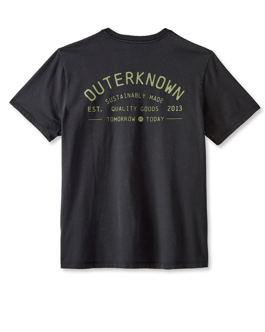 Industrial Outerknown Pocket Tee - Washed Black