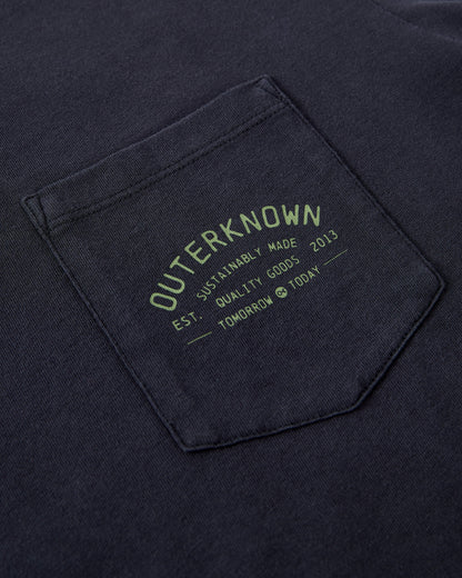 Industrial Outerknown Pocket Tee - Washed Black