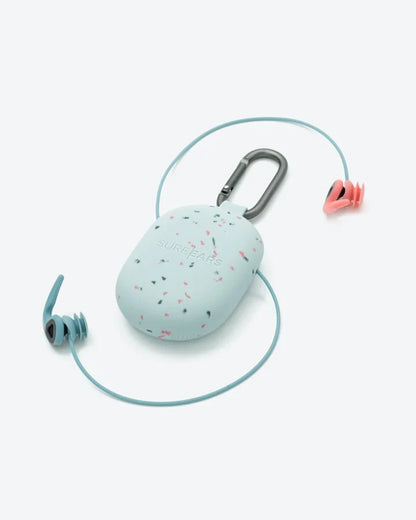Surf Ears 4.0 Ear Plugs - Coral/Sky