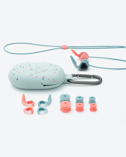 Surf Ears 4.0 Ear Plugs - Coral/Sky