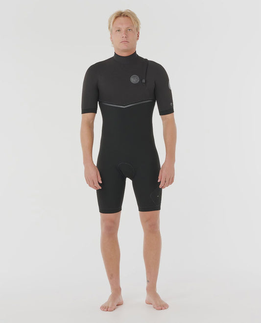 Rip Curl Men's E-Bomb 2/2mm Zip Free Springsuit - Wetsuit