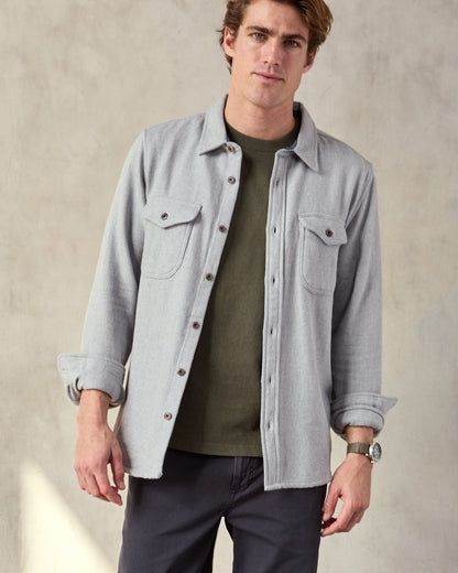 Outerknown Blanket Shirt - Heather Grey