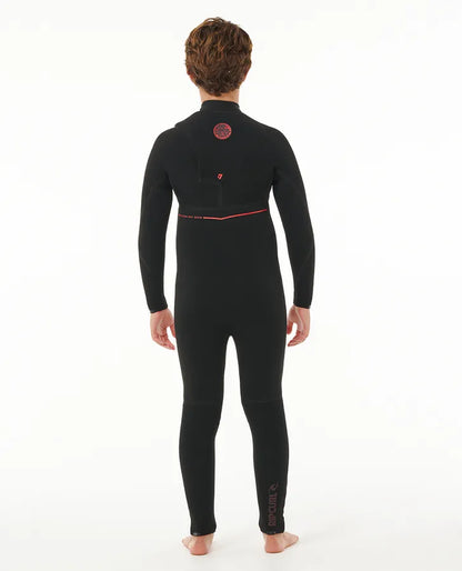 Kids F-Bomb Fusion 3/2 Chest Zip - Black