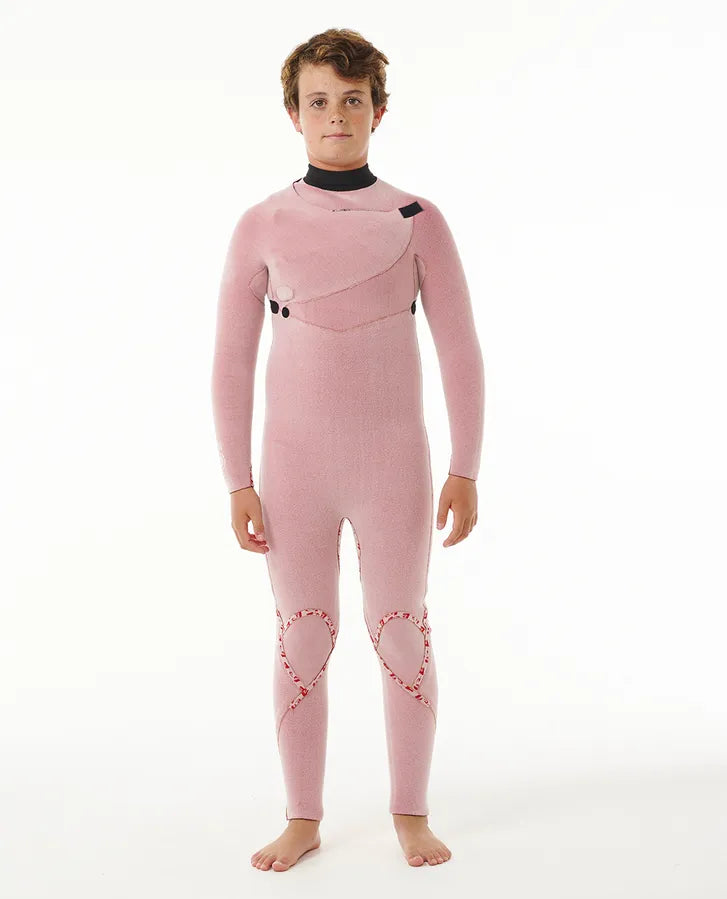 Kids F-Bomb Fusion 3/2 Chest Zip - Black