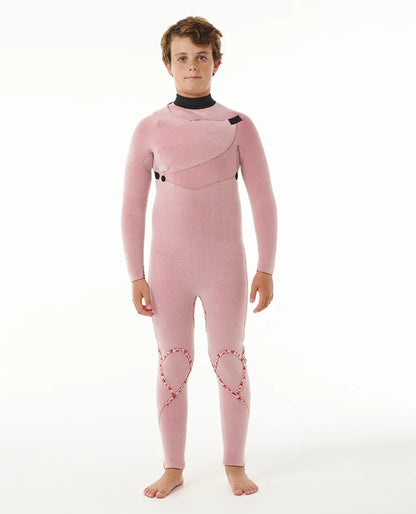 Kids F-Bomb Fusion 3/2 Chest Zip - Black