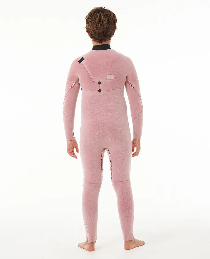 Kids F-Bomb Fusion 3/2 Chest Zip - Black