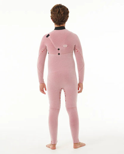 Kids F-Bomb Fusion 3/2 Chest Zip - Black