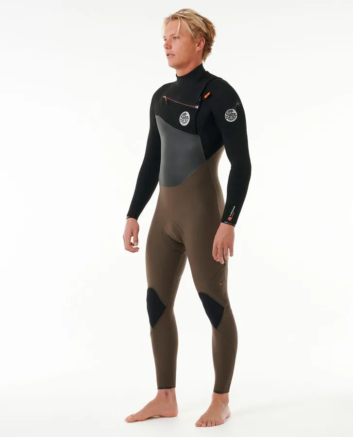 Flashbomb E7 4/3 Chest Zip Fullsuit Steamer - Deep Rock