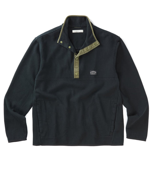 Outerknown Blanket Snap Popover - Pitch Black