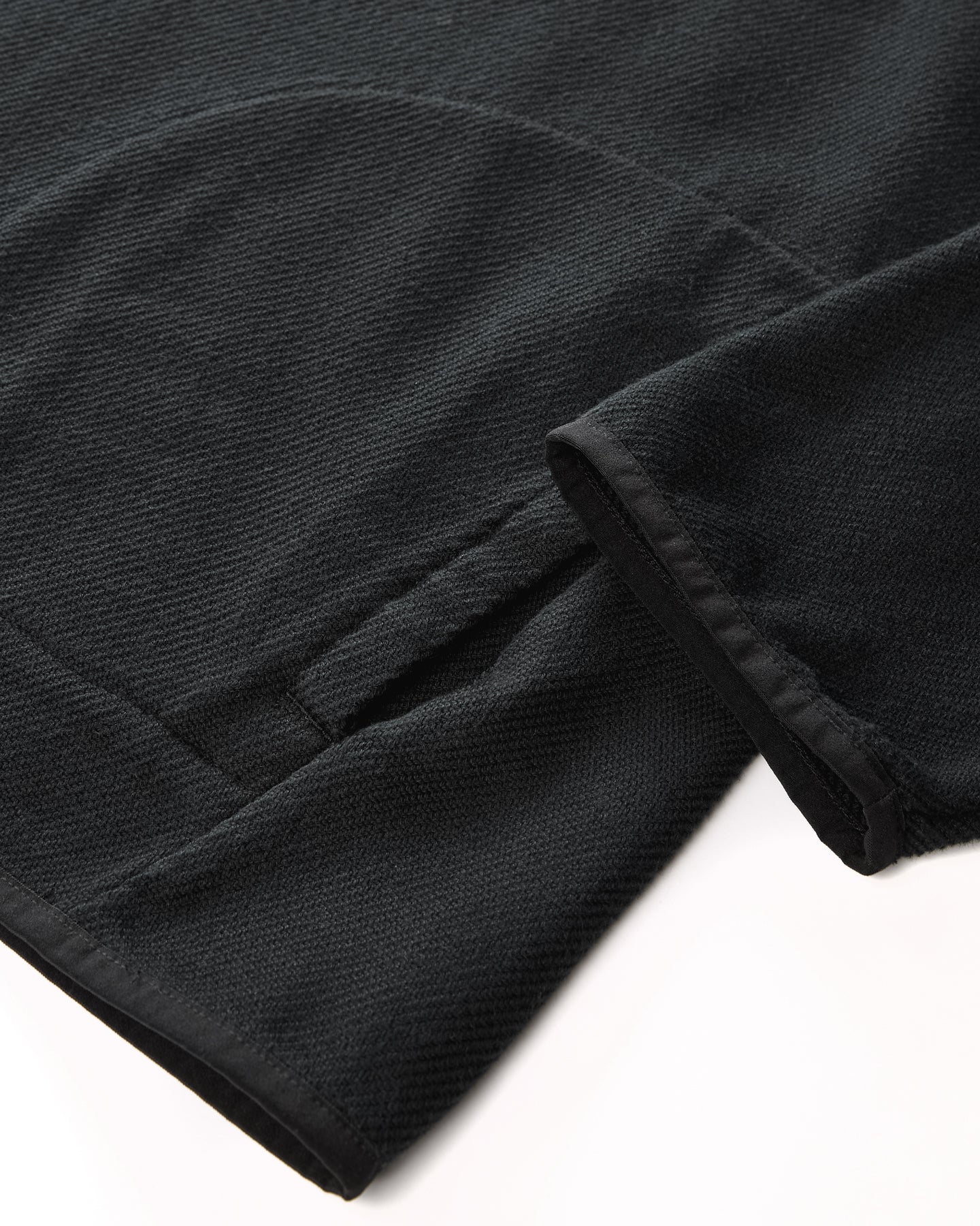 Outerknown Blanket Snap Popover - Pitch Black