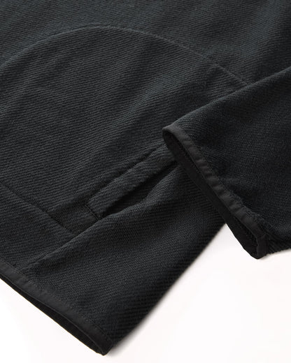 Outerknown Blanket Snap Popover - Pitch Black