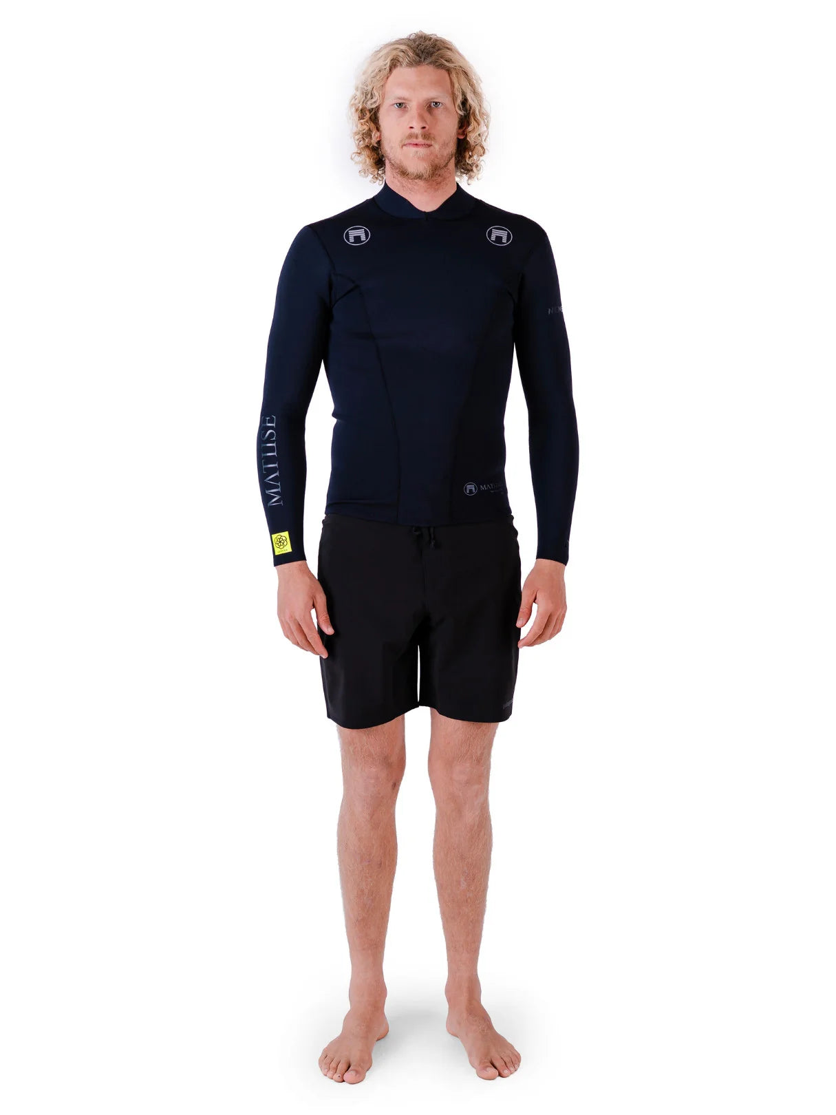 Matuse Nemean 2mm Wetsuit Top - Black