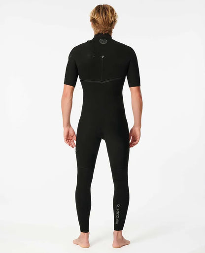E-Bomb Zip Free 2/2 Short Sleeve Steamer Wetsuit - Black