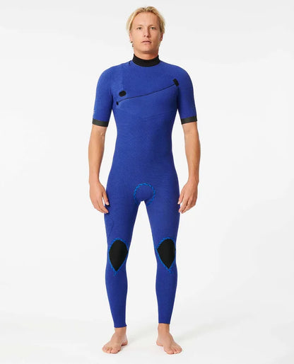 E-Bomb Zip Free 2/2 Short Sleeve Steamer Wetsuit - Black
